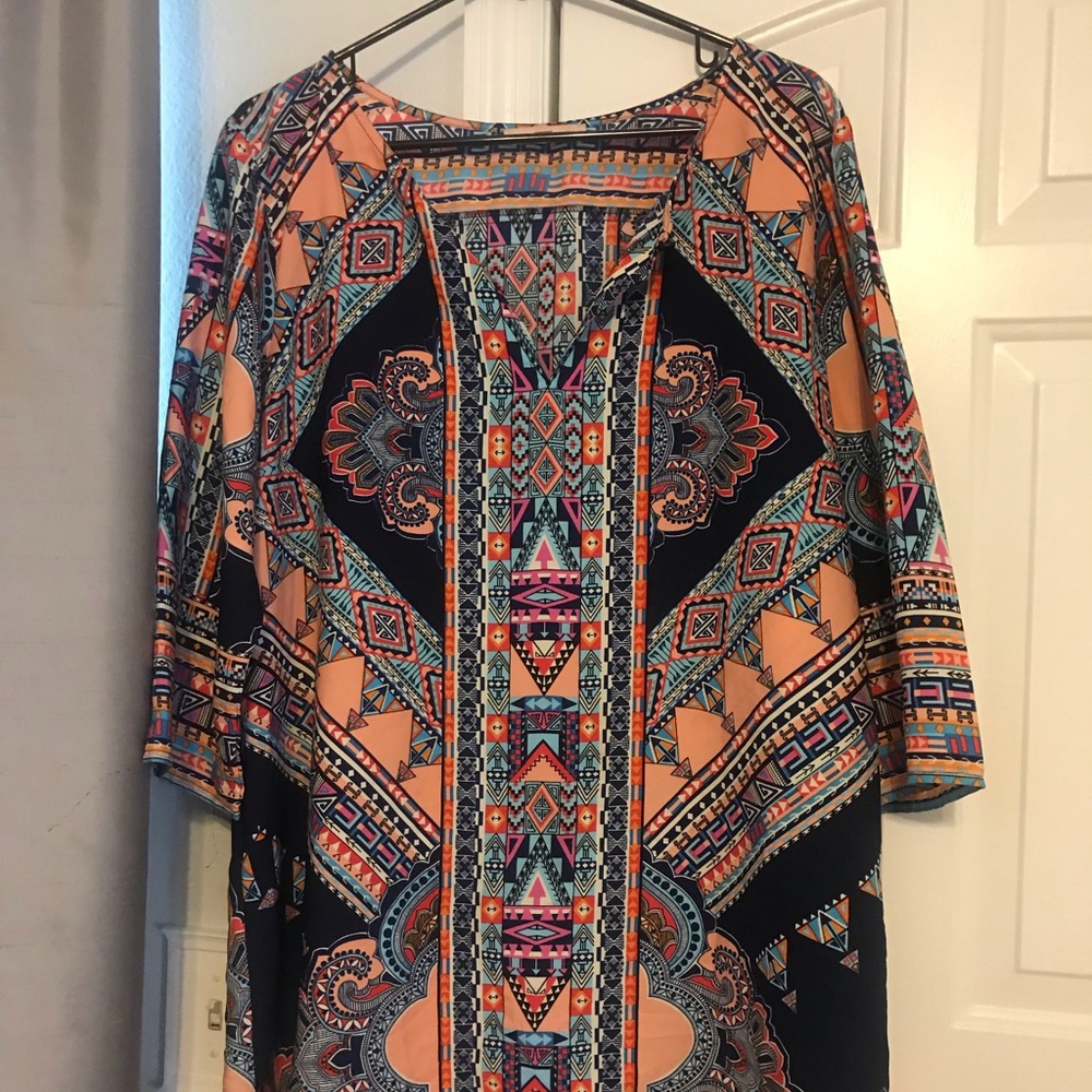 Multi colored dress